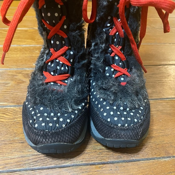 The North Face Polka Dot Winter Boots Size 12 - Picture 6 of 13